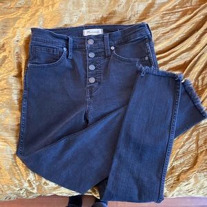 Madewell high rise skinny petite